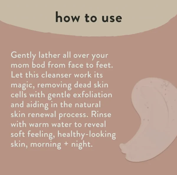 Pregnancy-Safe Glow Wash Face & Body Wash