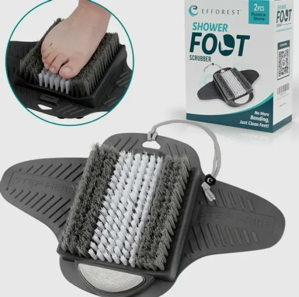 Bath Feet Cleaner Pad Including Stone Stone