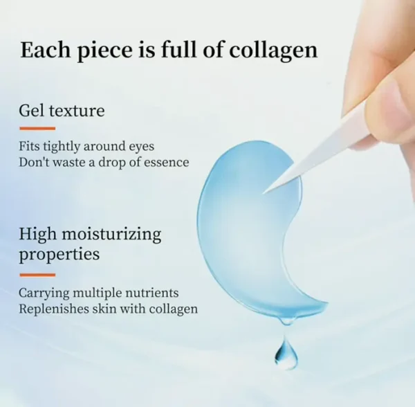 Eye Mask Patches (Pieces) - Brightening  Eye Treatment with Hyaluronic Acid, Cooling Care for Puffy Eyes & Dark Circles, Reduce Under Eye Bags and Smooth Wrinkles