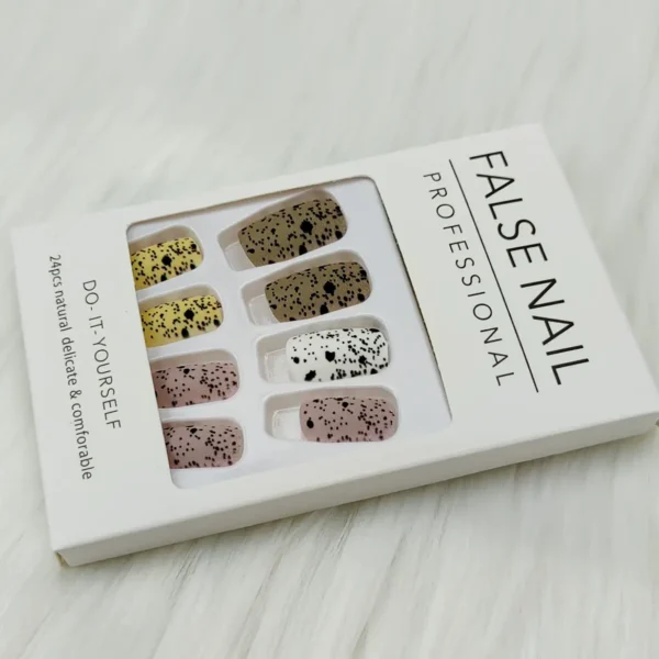 Trendy Easter Press-On Fingernails Set with Fun