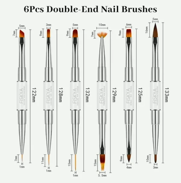 Nail Tools Set Double-ended Gel Pens