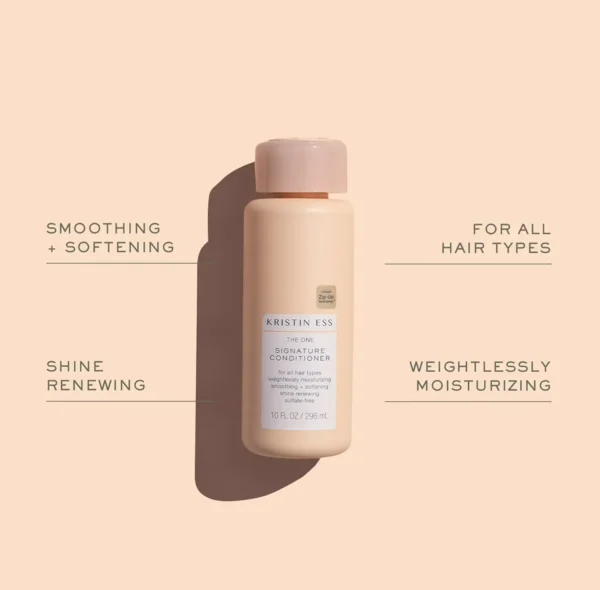 Kristin Ess Professional Shampoo + Conditioner for Hydration, Softness + Shine