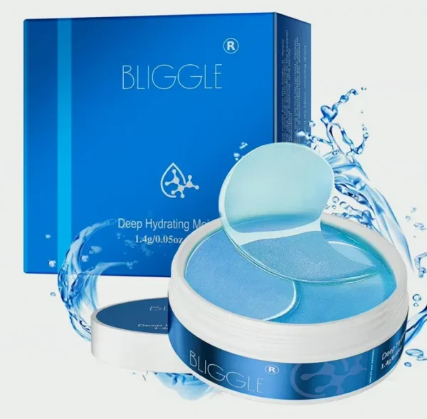 Eye Mask Patches (Pieces) - Brightening  Eye Treatment with Hyaluronic Acid, Cooling Care for Puffy Eyes & Dark Circles, Reduce Under Eye Bags and Smooth Wrinkles