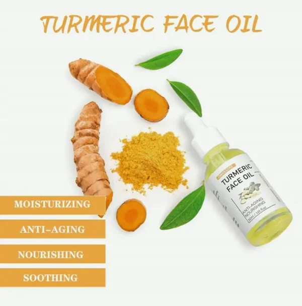Five-Piece Curcuma Beauty Set, Facial Serum, Face Wash & Hydrator