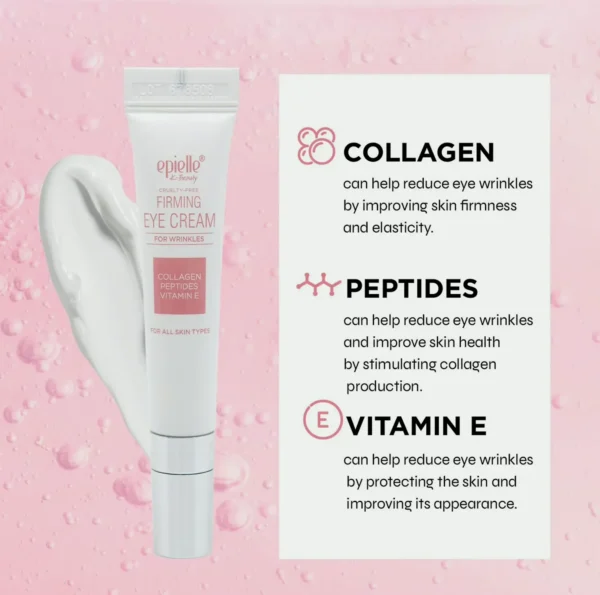 Epielle Firming Eye Cream Treatment with Cooling Tip