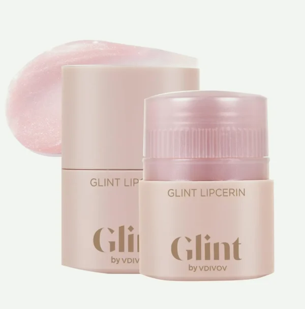 Glint Lipcerin – Pink Sparkle, Hydrating Five-in-One Care