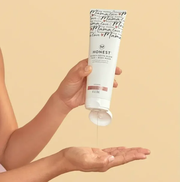 Pregnancy-Safe Glow Wash Face & Body Wash