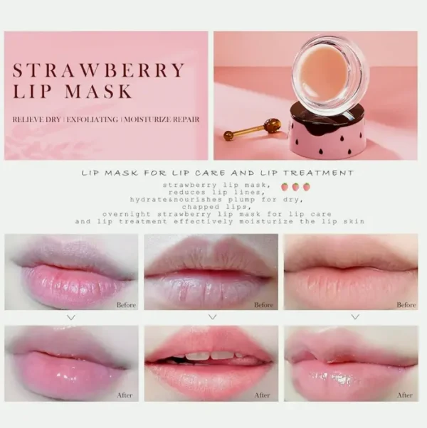 Berry Nighttime Lip Mask, Sweet Salve 1PC