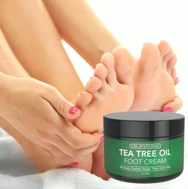 Tea Tree Heel Balm to Cracked Heels