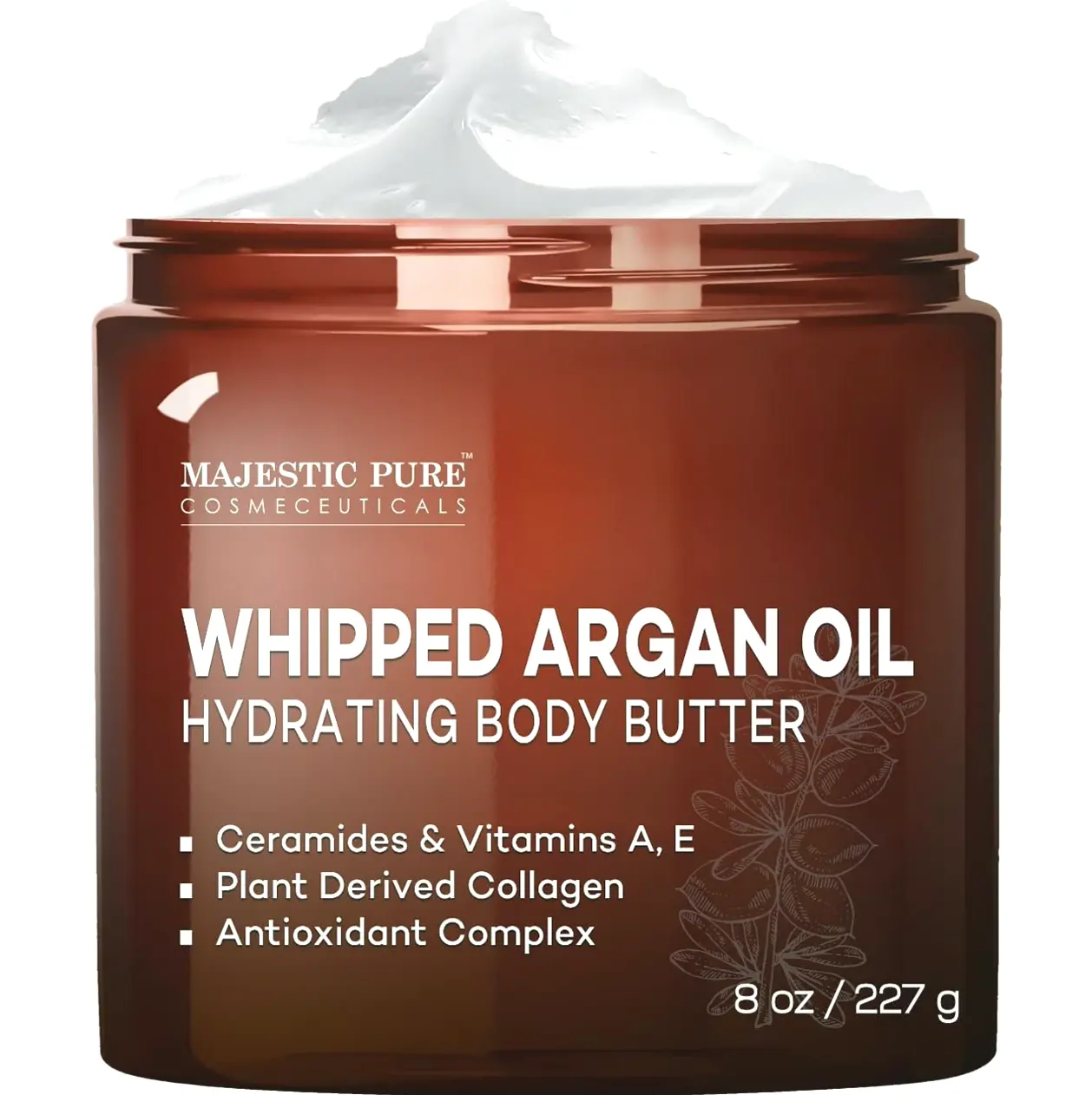 Pure Whipped Argan Oil Lotion 8 oz