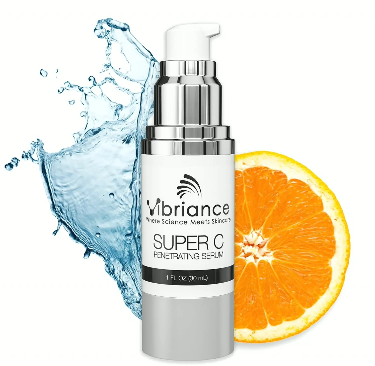 Vivacious Super C Serum for Mature Skin, Hydrates, Tightens