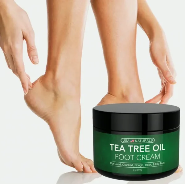 Tea Tree Heel Balm to Cracked Heels
