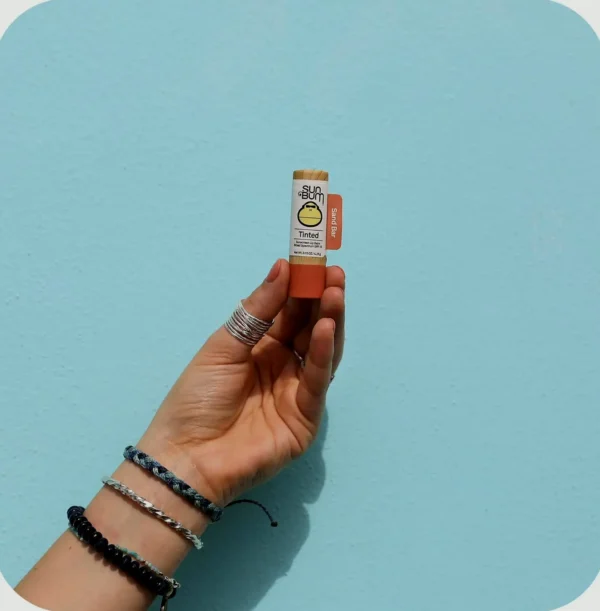Tinted Lip Balm with SPF Protection Shade Sand