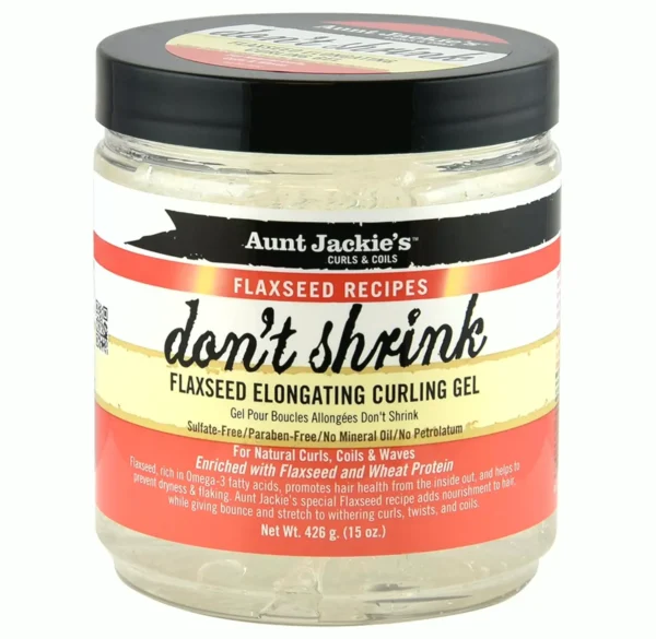 Jackie's Curling Gel - Elongating Hydrating 15 oz