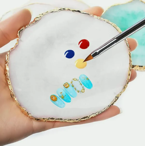Epoxy Manicure Art Palette with Accessories