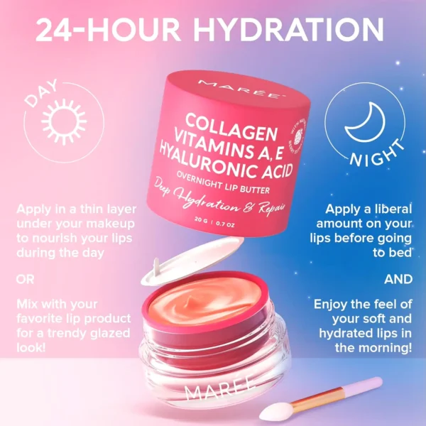 Overnight Hydrating Lip Butter with HA & Coconut
