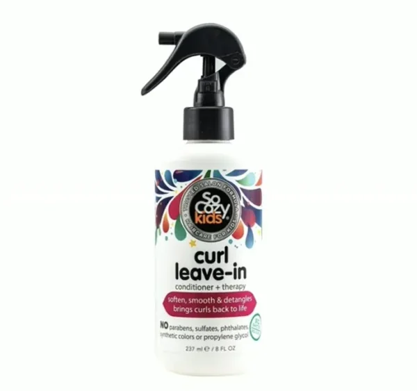 So Cozy Leave In Detangler Spray (8 Fl Oz) Curly Hair