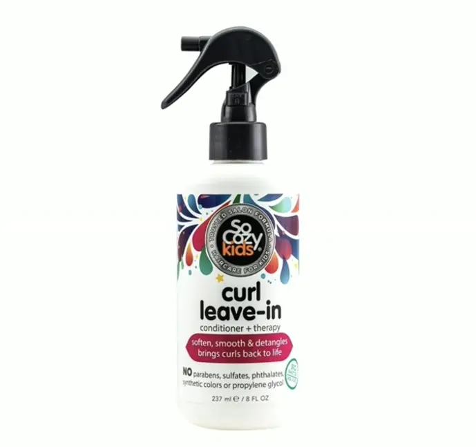 So Cozy Leave In Detangler Spray (8 Fl Oz) Curly Hair