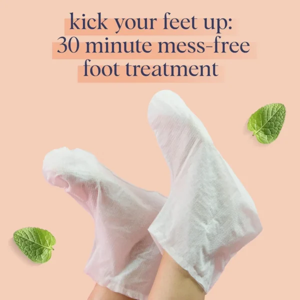 SpaLife Exfoliating Foot Masks (Pack of 8)