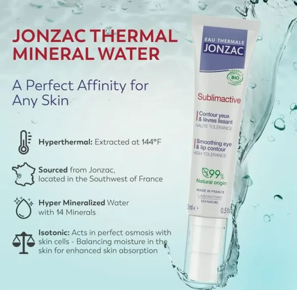 Organic Age-Defying Eye & Lip Contour Cream - Minimizes Fine Lines