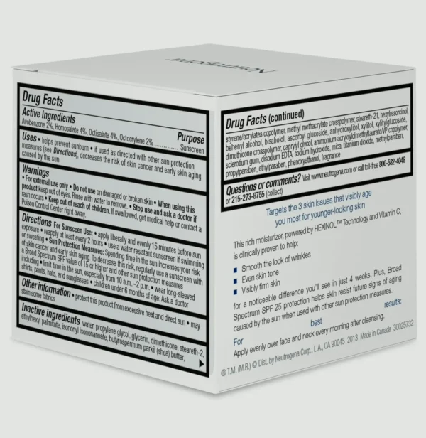 Neutrogena's Triple Age Repair Anti-Aging Everyday Facial Cream with Sunscreen