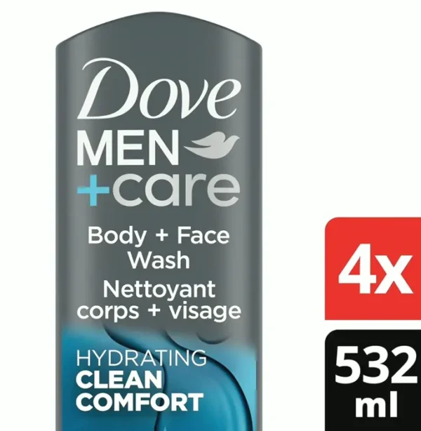 Dove Face Cleanser 4-Pack 18 oz