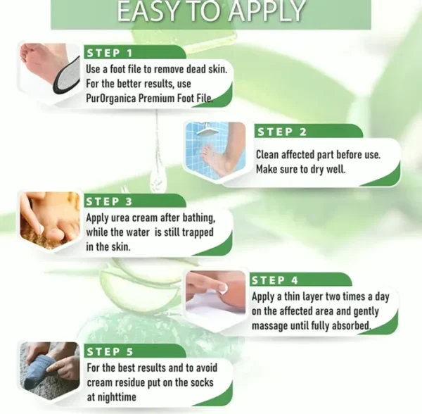 Urea 40% Foot Cream for Dry Feet