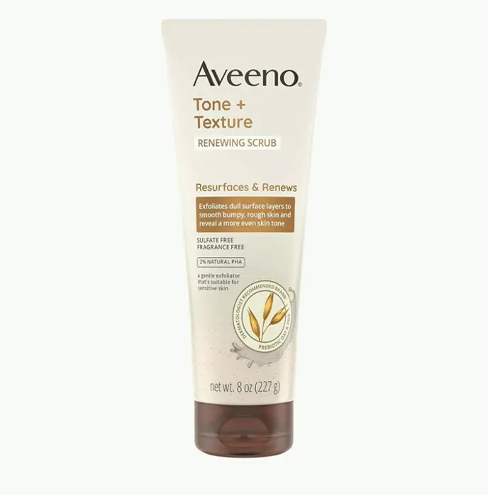 Aveeno Fragrance-Free Body Scrub for Smooth Skin