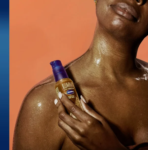 Vaseline's Illumine My Glowing Skin Oil 3.3oz