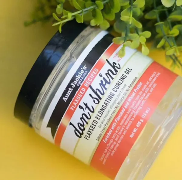 Jackie's Curling Gel - Elongating Hydrating 15 oz