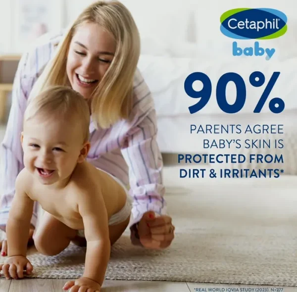 Cetaphil Baby Wash and Organic Calendula, Tear-Free, 13.5