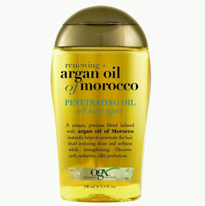 OGX's Argan Oil Treatment Moisturizer, Every Hair Types, 3.3 fl oz