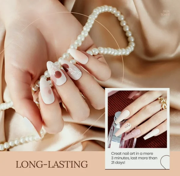 UV Nail Set - Six Tones Nude Collection