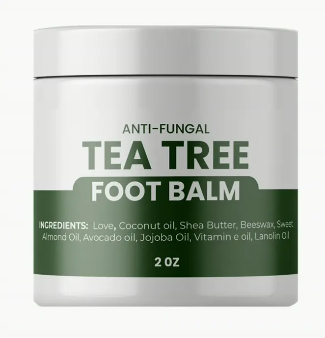 Crafted Tea Tree Salve - Foot Care, Hydrate, Antibacterial - 2 ounces