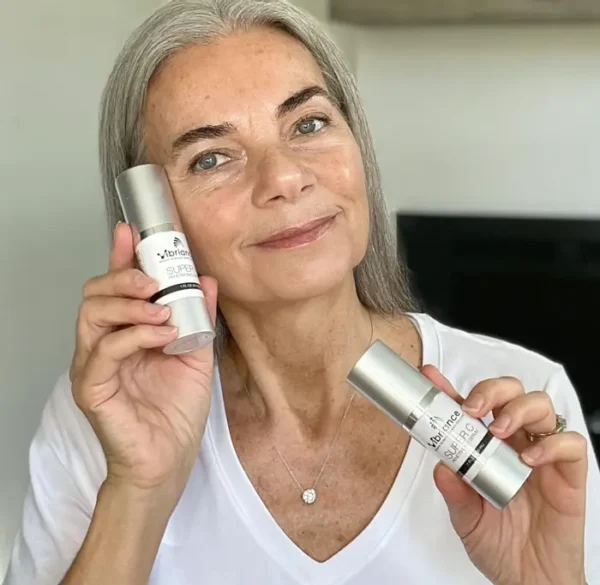 Vivacious Super C Serum for Mature Skin, Hydrates, Tightens