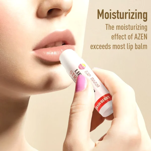 AZEN 12 Pack Lip Balm, Natural Bulk Lip Care, Hydrating Lip Balm for Dry Lips