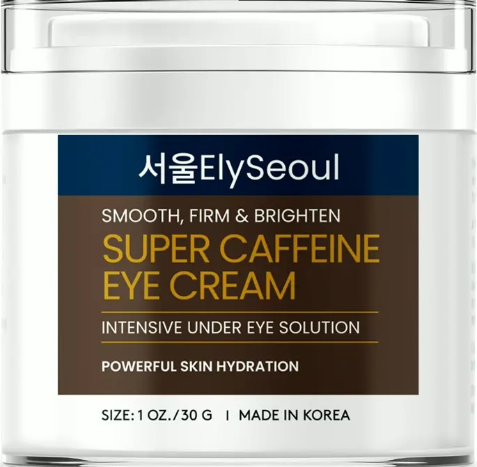 Super Caffeine Eye Cream: Anti-Wrinkle Treatment, Revitalizes Under Eyes