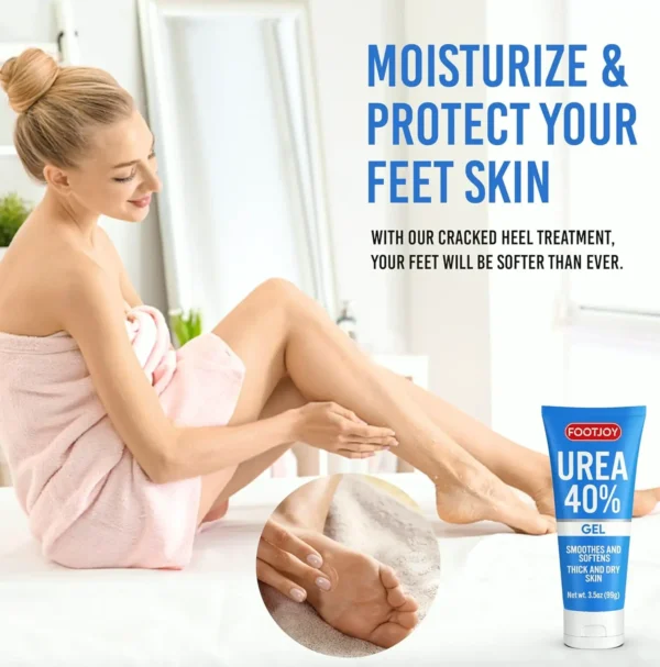 Urea Foot Gel 40% for Cracked Feet, Elbows