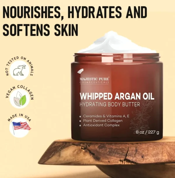 Pure Whipped Argan Oil Lotion 8 oz
