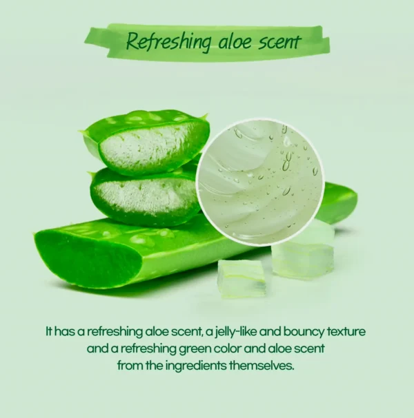 Organic Aloe Vera Gel for Body & Hair