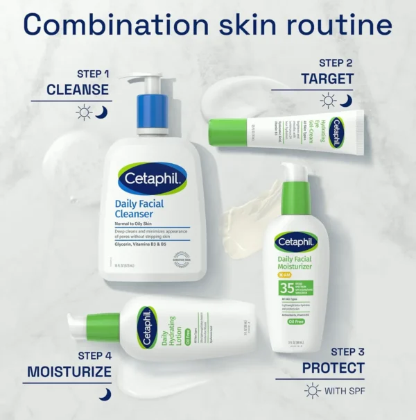 Cetaphil Everyday Facial Cleanser for Sensitive Skin