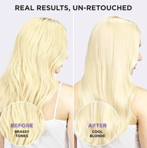 Pure Ever Brass Toning Shampoo Kit for Light, Silver Locks