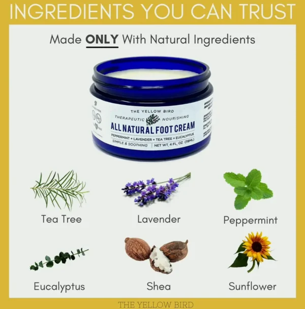 Organic Heel Cream for Healthy Foot Care