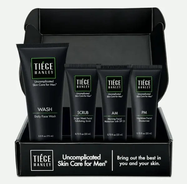 Tiege Hanley  Skincare Kit: Essential Facial  Care Routine