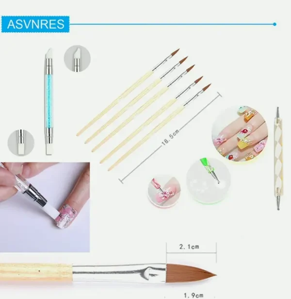 Epoxy Manicure Art Palette with Accessories