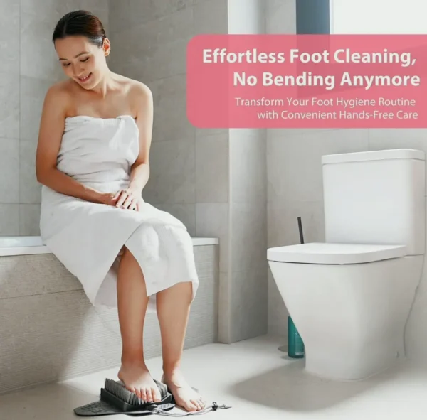 Bath Feet Cleaner Pad Including Stone Stone