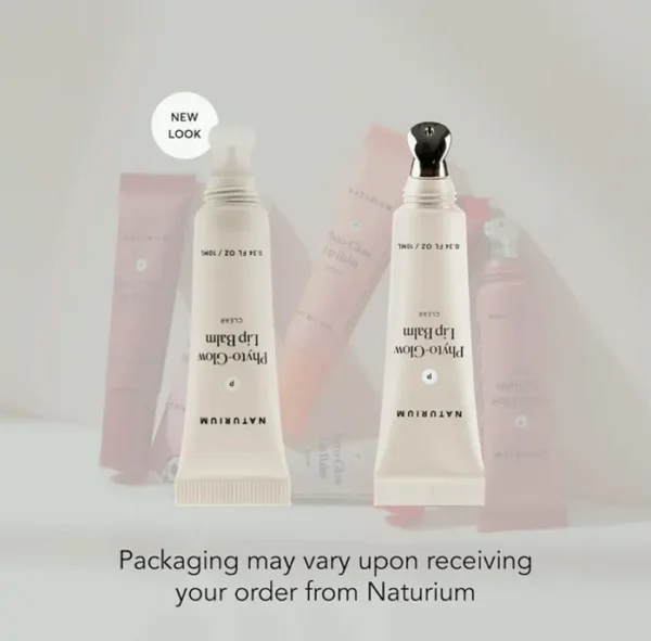 Nat Phyto-Glow Lip Care, Hydrating Finish, 0.34 oz (Clear)
