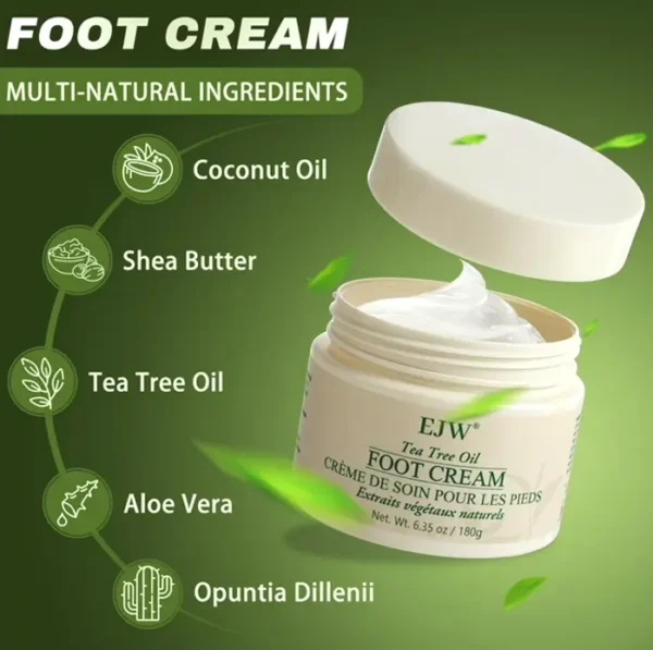 Natural Foot Cream - Repair Dry Feet - 6.35 oz.
