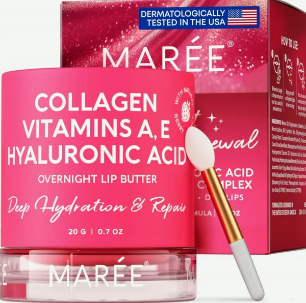Overnight Hydrating Lip Butter with HA & Coconut