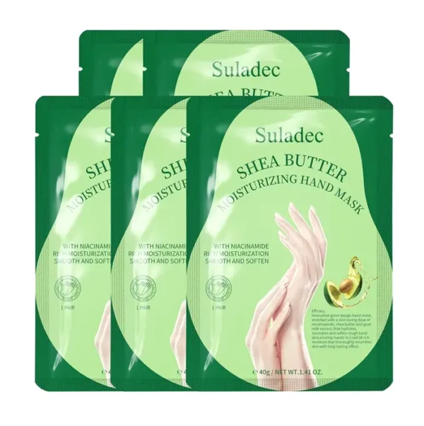 Moisturizing Hand Mask including Shea Butter and Goat Milk